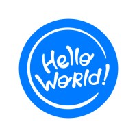 Hello World! logo - Similar company to Transkribering.Nu