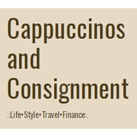 Cappuccinos and Consignment logo - Similar company to 42 Days Of Arabic Type