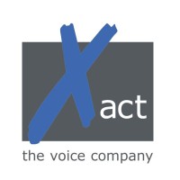 Xact the voice company GmbH logo - Similar company to Sutter Dialog Gmbh & Co. Kg