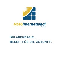 MSEG International GmbH logo - Similar company to Emtech Solar Gmbh