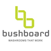 Bushboard Washrooms logo - Similar company to Sp Stalls - Toilet Partition Supplier