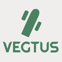 VEGTUS logo - Similar company to Cacto - Cactus Leather