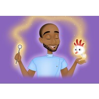 The Magic Dentist logo - Similar company to Saving Faces - The Facial Surgery Research Foundation