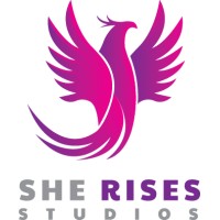She Rises Studios logo - Similar company to Darby Intuitive Design