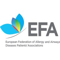 European Federation of Allergy and Airways Diseases Patients' Associations (EFA) logo - Similar company to Globalskin - International Alliance Of Dermatology Patient Organizations