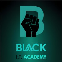 Black IT Academy logo - Similar company to Fusion Ppt