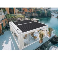Ombra Smart Pergola logo - Similar company to Fst Design Build Concrete