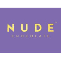 NUDE Chocolate logo - Similar company to The Good Chocolate - Real Happiness - Zero Sugar - Keto Friendly - Bean To Bar