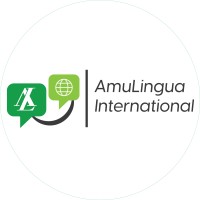 Amu Lingua logo - Similar company to Dynamic Vision (Dv)