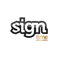 Signtime logo - Similar company to Coastline Graphics Ltd