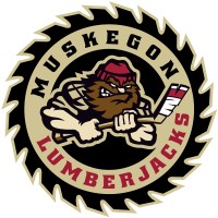 Muskegon Lumberjacks logo - Similar company to Waterloo Black Hawks