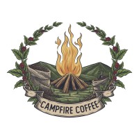 Campfire Coffee Roasting logo - Similar company to The Coffee To Campfire Podcast