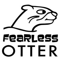 Fearless Otter logo - Similar company to Seen & Herd