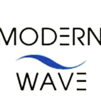 Modern Wave logo - Similar company to Synaptik Print
