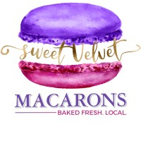 Sweet Velvet Macarons logo - Similar company to Lancaster Cupcake