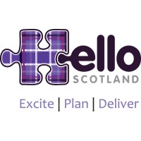 Hello Scotland logo - Similar company to Platform Glasgow