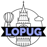 London Platform User Group (LoPUG) logo - Similar company to Devopsdays Belgium