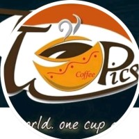 Topics Coffee logo - Similar company to Capital Region Vegan Network (Crvn)