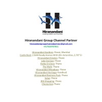 Hiranandani Group Channel Partner logo - Similar company to Sayso.In