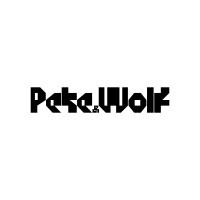 Pete and Wolf logo - Similar company to Spinach Video