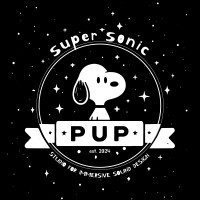 Super Sonic PUP logo - Similar company to Dets Creative B.V.