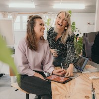 Goed Blauw logo - Similar company to Raakmakers | Collectief Voor Rake Videoproducties