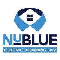 NuBlue Electric, Plumbing and Air logo - Similar company to Halftime Rentals - Portable Toilets