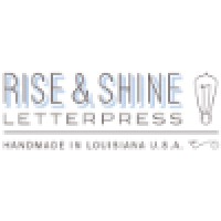 Rise And Shine Letterpress