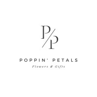 Poppin' Petals logo - Similar company to The Wedding Book