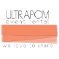 Ultrapom Event Rental logo - Similar company to Party Bowl Rental & Event Solutions