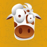 A Vaca Voa logo - Similar company to Salsa Comunicação