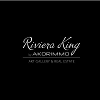Riviera King logo - Similar company to Akorimmo Immobilier  ❤️🖤  Côte D'Azur