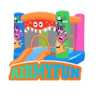 AirMyFun inflatable bouncy castle logo - Similar company to Bcn | Bouncy Castle Network