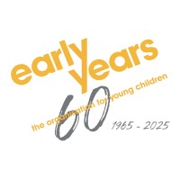 Early Years - the organisation for young children logo - Similar company to Mae Murray Foundation