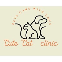 Cute Cat Veterinary clinic logo - Similar company to Physio Evolution Veterinary And Human Physiotherapy