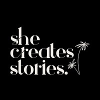 She Creates Stories logo - Similar company to Bastide Colombe