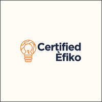 Certified Èfiko logo - Similar company to Fiftyfor
