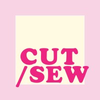 CUT/SEW Patternmaking logo - Similar company to Humanity Sews - Stitching Seams & Sewing Dreams