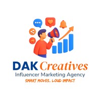 DAK Creatives | Influencer Marketing Agency logo - Similar company to Adinflu - Influencer Marketing Platform