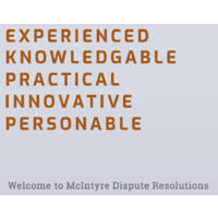 McIntyre Dispute Resolution Services