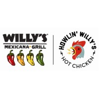 Willy's Mexicana Grill & Howlin' Willy's Hot Chicken logo - Similar company to Willy Taco