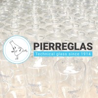 Pierreglas ◊ Custom made glasswork logo - Similar company to Altarex Oü