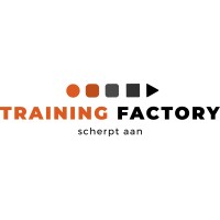De Training Factory logo - Similar company to Diamond Podcasting
