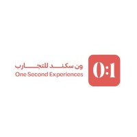 ون سكند للتجارب - One Seconde Experiences logo - Similar company to ون منت للفعاليات - One Minute Events