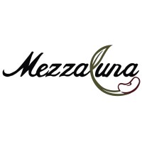 Mezzaluna vegan restaurant logo - Similar company to Green Table Cafe