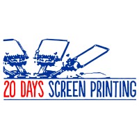 20 Days Screen Printing logo - Similar company to Terminus Tees