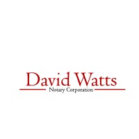 David Watts Notary Public logo - Similar company to West Coast Notaries
