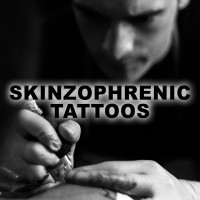 Skinzophrenic Tattoos logo - Similar company to Kat Von D