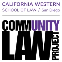 California Western School of Law Community Law Project logo - Similar company to As Graphic Studio