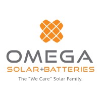 Omega Solar + Batteries logo - Similar company to Solace Electrical
